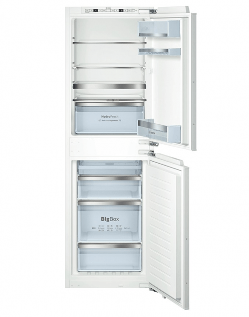 KIN85AF30G-510x651 یخچال فریزر توکار بوش مدل KIN85AF30G